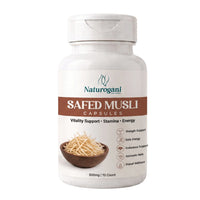 Safed Musli Capsule | Men’s Vitality, Physical Performance, Healthy Libido, Energy & Stamina