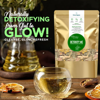Herbal detox tea for cleansing and bloating relief