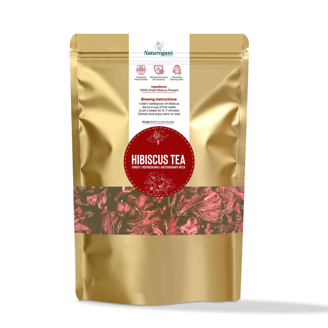 Hibiscus Tea for heart health and skin glow