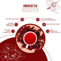 Hibiscus Tea for heart health and skin glow