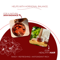 Hibiscus Tea for heart health and skin glow