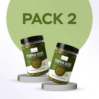 Pumpkin seeds by Naturogani for salads, smoothies, and healthy snacks