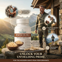 Safed Musli Capsule | Men’s Vitality, Physical Performance, Healthy Libido, Energy & Stamina