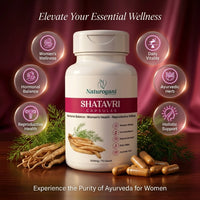 Shatavri Capsules | Hormonal Balance, Menstrual & Lactation, Women’s Wellness Support
