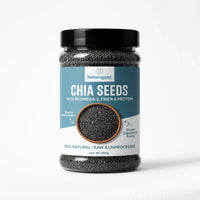 Fiber-rich chia seeds for digestion and energy