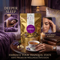 Lavender Tea | Stress Support, Sleep Support, Calm Mood, Relaxation, Antioxidant Support