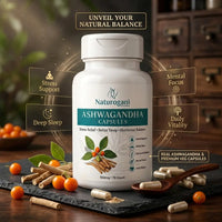 Ashwagandha Capsules | Stress & Sleep, Relax & Focus, Energy & Mental Support