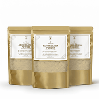 Organic Ashwagandha Powder for anxiety relief, better sleep and overall wellness by Naturogani