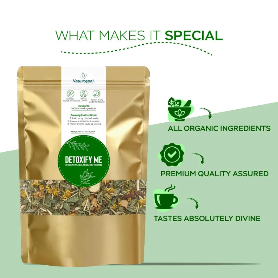 Detoxify Me Tea | Detox, Liver Support, Digestion, Bloating Releif, Skin Health, Metabolism Support
