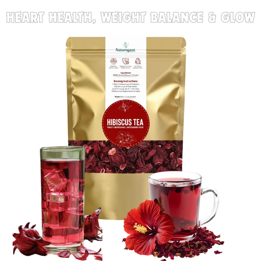 Hibiscus Tea | Caffeine-Free Dried Hibiscus Flowers