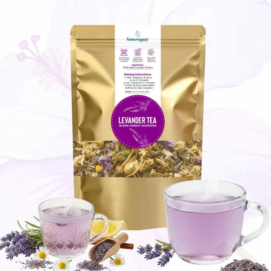 Lavender Tea | Caffeine-Free Dried Lavender Flowers
