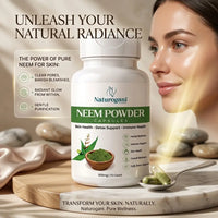 Neem Powder Capsules. | Acne-Prone, Skin Purity, Healthy Skin Barrier, Antioxidant Support