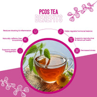 Naturogani PCOS Tea to support ovary health and regulate menstrual cycles
