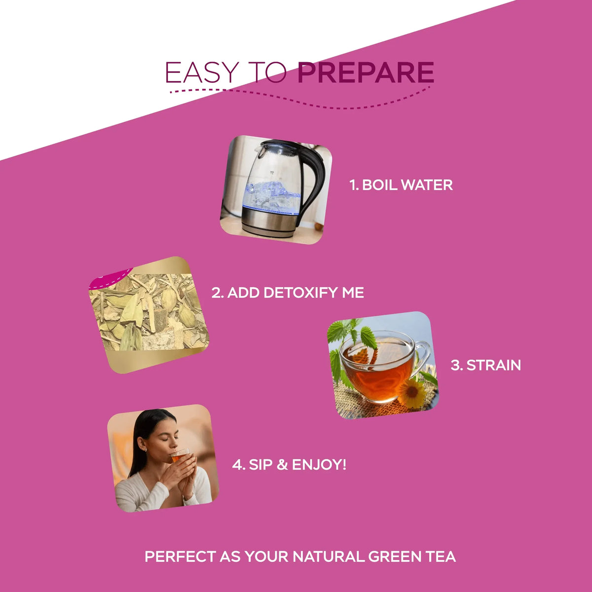 Naturogani PCOS Tea for natural estrogen balance and reproductive health