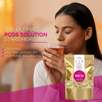 Herbal PCOS tea for hormone balance and fertility
