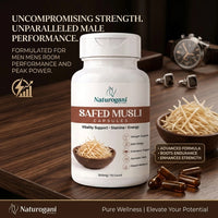 Safed Musli Capsule | Men’s Vitality, Physical Performance, Healthy Libido, Energy & Stamina