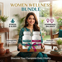 Women Wellness Bundles | Hormonal Balance, Menstrual Wellness, Stress Support, Vitality, Well-Being