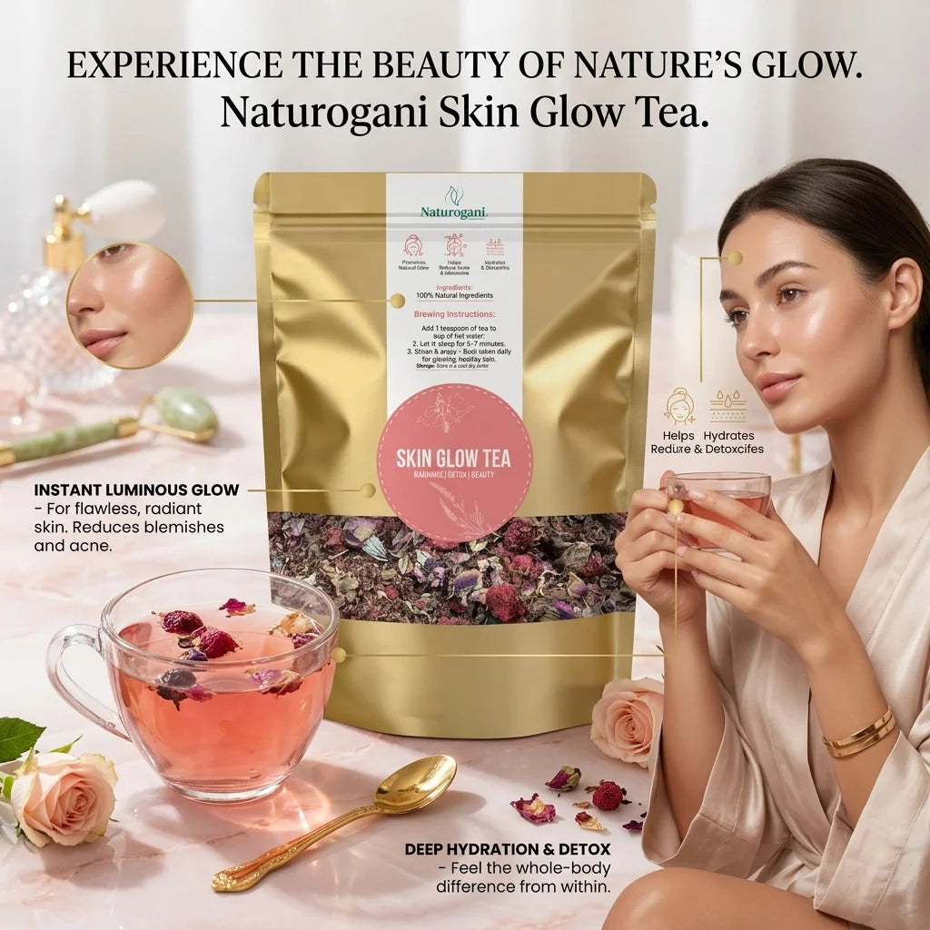 Skin Glow Tea | Natural Glow, Clear Complexion, Healthy Skin, Natural Radiance, Antioxidant Support