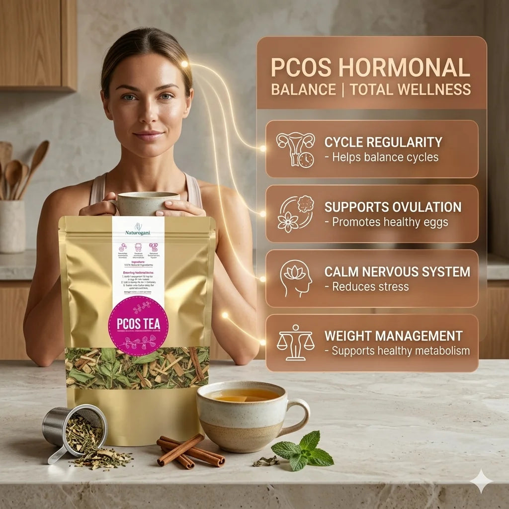 PCOS  Tea | Hormonal Wellness, Cycle Support, Weight Management, women wellness